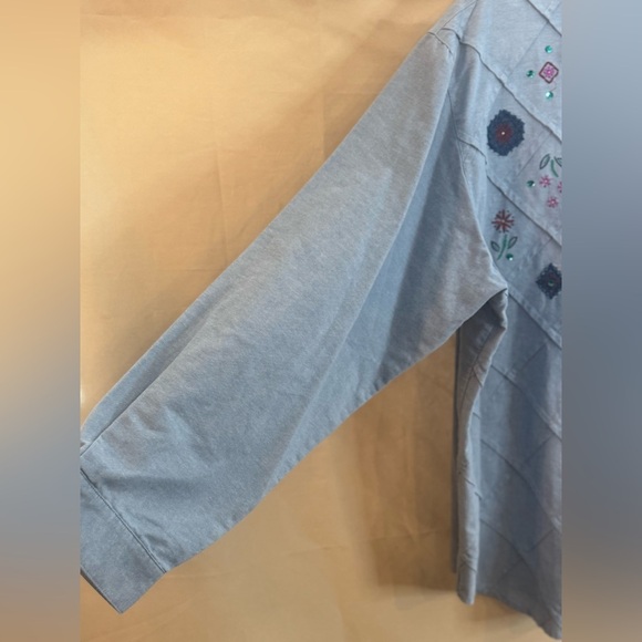 Napa Valley Blue Button-Up Shirt - Picture 3 of 4